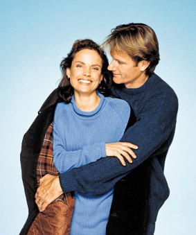 Sigrid Thornton, here with William McInnes, says her character Laura in <i>Seachange</i> was an opportunity to reinvent herself as a screen actor.