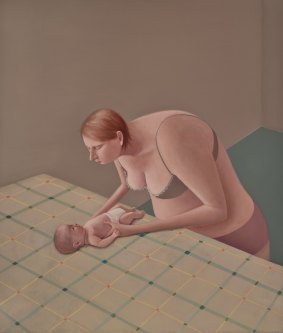 Prudence Flint, Baby, finalist in the 2015 Archibald Prize. 