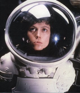 Star struck: Sigourney Weaver in <i>Alien</i>, another film with memorable music.