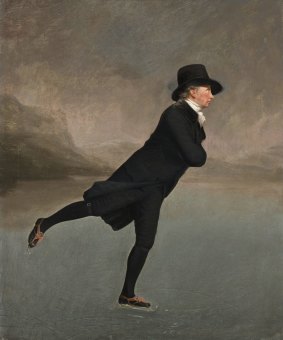 Sir Henry Raeburn's <i>Reverend Robert Walker Skating on Duddingston Loch.</i>