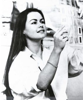Lisa Wilkinson, photographed at <i>Dolly</i> in 1984, was the magazine's youngest-ever editor.