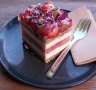 Black Star Pastry's strawberry watermelon cake.