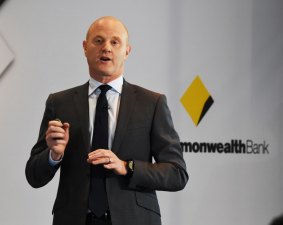 CBA chief executive Ian Narev would have keenly felt the drop in his pay.