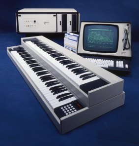 The Fairlight CMI (or Computer Musical Instrument).