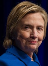 Joining efforts for a vote recount: Defeated Democratic candidate Hillary Clinton.