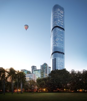 Skytower will be Brisbane's tallest building when complete.