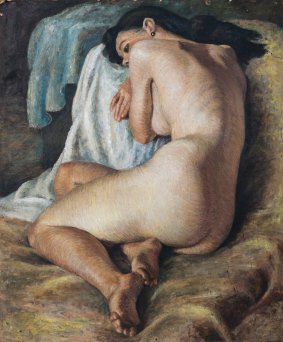 Mitty Lee-Brown's Life Painting, Female Nude.