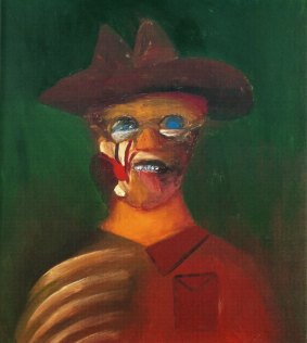 Ern Malley, 1973, by Sidney Nolan