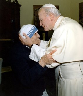 Pope John Paul II put Mother Teresa on a fast track to sainthood.