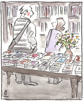 <b>Overheard</b> by Oslo Davis<br>
Bookshop, Bourke Street, Tuesday 1pm<br>
Him: "Hello. Do I have the right person?"<br>
Her: "No sorry. I'm the wrong person."<br>
Him: "Oh, sorry. Goodbye."<br>
Her: "Goodbye."