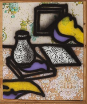 Howard Arkley, <i>Still Life</i>, 1986. Collection of John Nixon © The Estate of Howard Arkley.Courtesy Kalli Rolfe Contemporary Art.