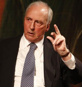 Former prime minister Paul Keating.