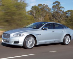 The Jaguar XJ Sentinel used by British PM David Cameron. 