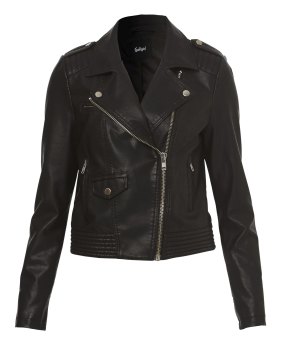 Sportsgirl Cropped Biker jacket, $149.95.