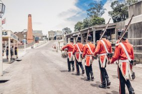 Learn about history with the <i>Law and Order</I> program at Sovereign Hill.