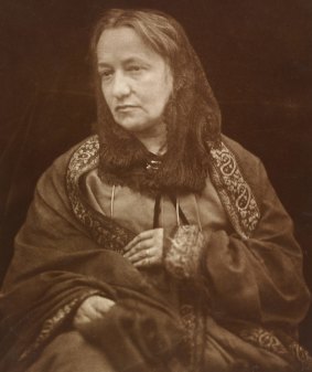 A portrait of Julia Margaret Cameron in about 1870.
