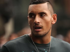 Slam dunk: Krygios wants to leave the past behind and go deep in Melbourne.