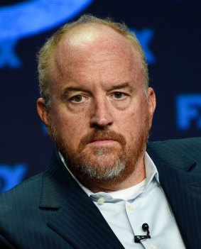 Louis CK often covered dark material in his TV show and stand-up.