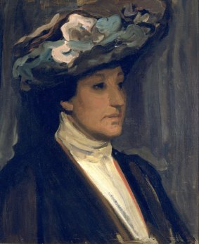 Hugh Ramsay's 1902 portrait sketch of Nellie Melba. 