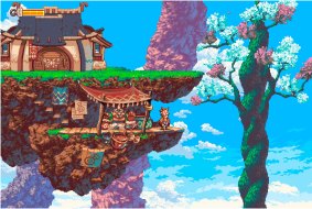 The world of Owlboy is original and whimsical.