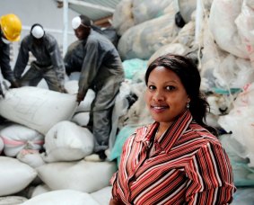 Lorna Rutto, 30, is the founder of Ecopost.