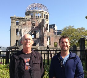 Researchers Mick Broderick and Stuart Bender were given special permission to film inside the Genbaku Dome.