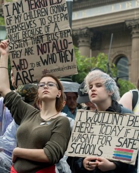About 500 schools around Australia have signed up to the Safe Schools Coalition.