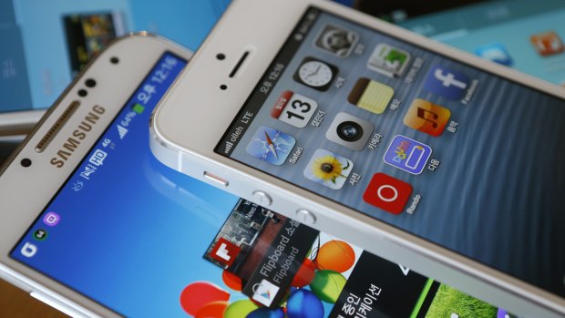 Frenemies: Apple and Samsung have agreed on a truce.