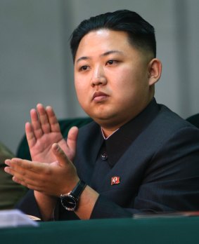 North Korean dictator Kim Jong-un.