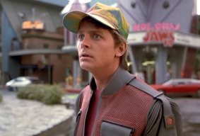 Michael J. Fox in Back to the Future.