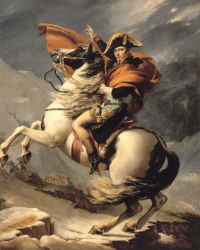 The pinning of a poster of Napoleon Bonaparte to a Yarra Trams staff room wall has led to accusations of false imprisonment.