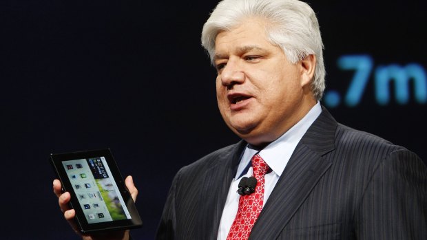 Reduced stake: BlackBerry co-founder Mike Lazaridis.