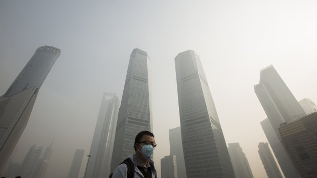 Chinese smog is a top priority.