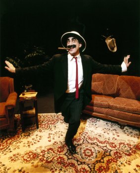 Frank Ferrante as Groucho Marx.