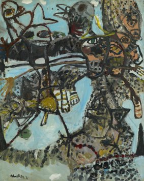 John Olsen's Journey into the you beaut country no.1 (1961).