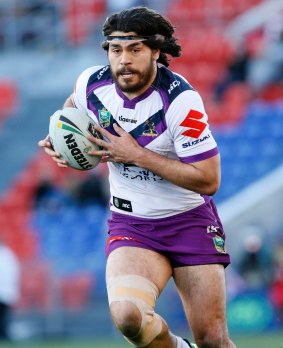 Focused: Tohu Harris says the Storm won't use last year's grand final loss as motivation during the finals.