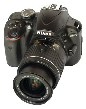 Small price, big features: The Nikon D3400 digital single lens reflex camera.