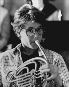 Corey Haim in 1986 film <i>Lucas</i>.