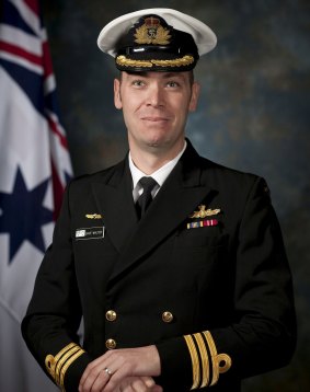 Commander David Walter, former engineer commander of the HMAS Canberra.