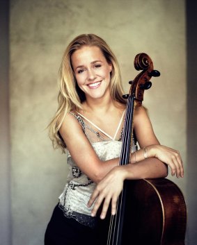 Cellist Sol Gabetta was a powerful soloist with the Basel Chamber Orchestra.