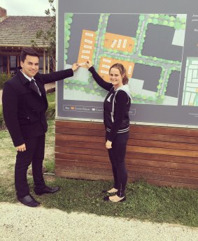 First home buyers Josh Batson and Leanne Raynes have recently bought in Clyde, in Melbourne's south-east.