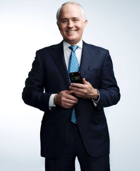 Malcolm Turnbull is a fan of emerging technology, including messaging apps.