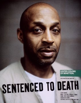 Death row inmate Leroy Orange was featured in an advertising campaign in 2000 to promote The United Colors of Benetton by showing the reality of capital punishment.