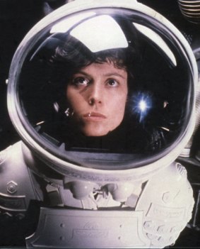 In the beginning: Sigourney Weaver as Ripley in <i>Alien</i>.

