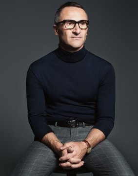 Greens leader Richard Di Natale in a photo shoot for GQ magazine.