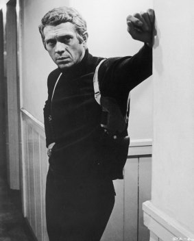 American actor Steve McQueen was very taken by Toschi's holster and used it in Bullitt.