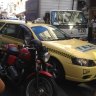 Pedestrians 'absolutely astounded' as taxi mounts Chinatown footpath 