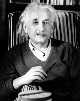 Albert Einstein.