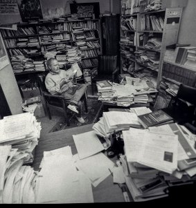 Garth Nettheim in his office at UNSW.