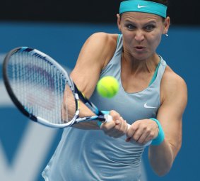Fluid game: Lucie Safarova of the Czech Republic had a breakout 12 months last year.